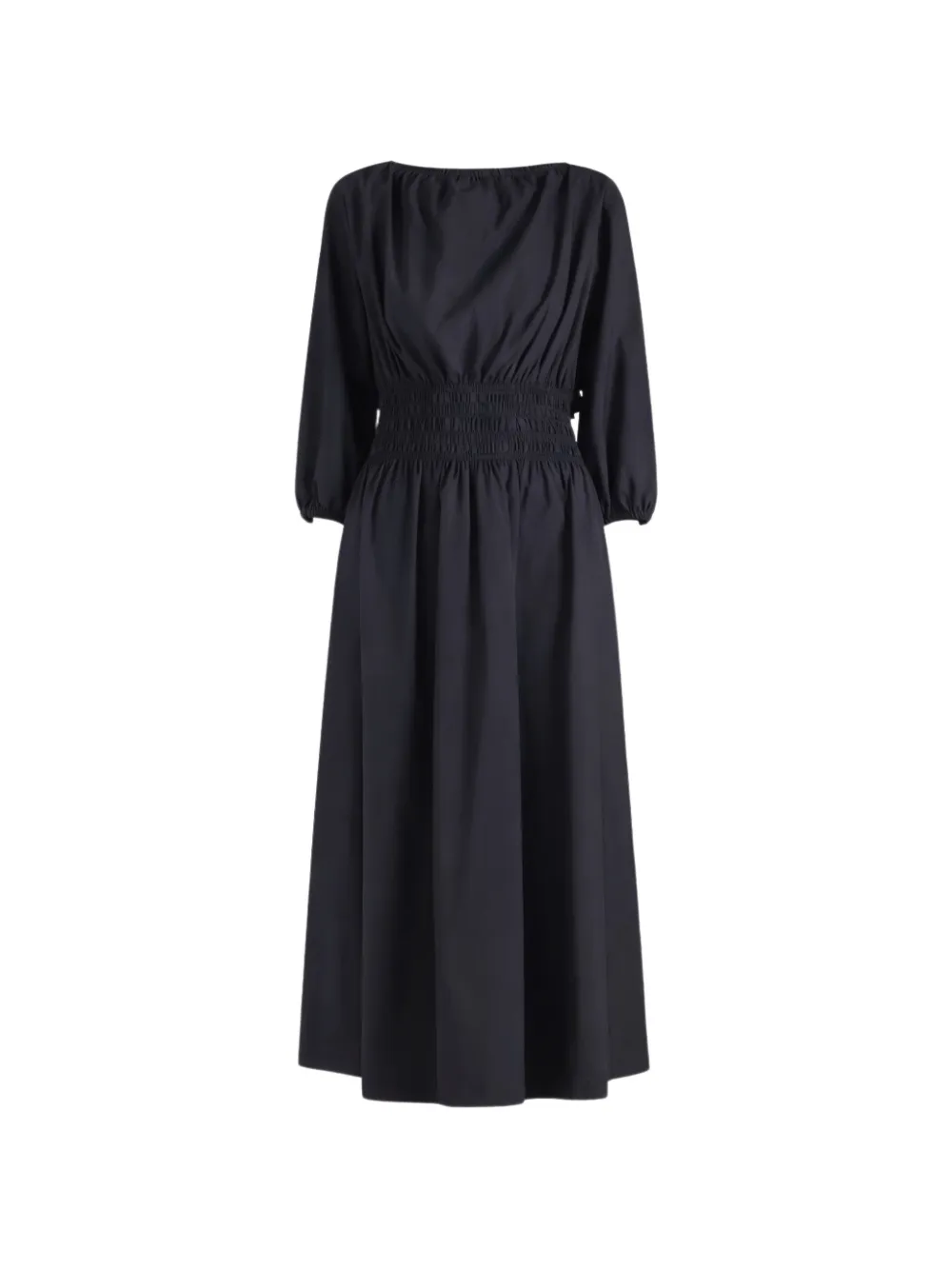 Liviana Conti Nifular gathered-waist maxi dress - Blu