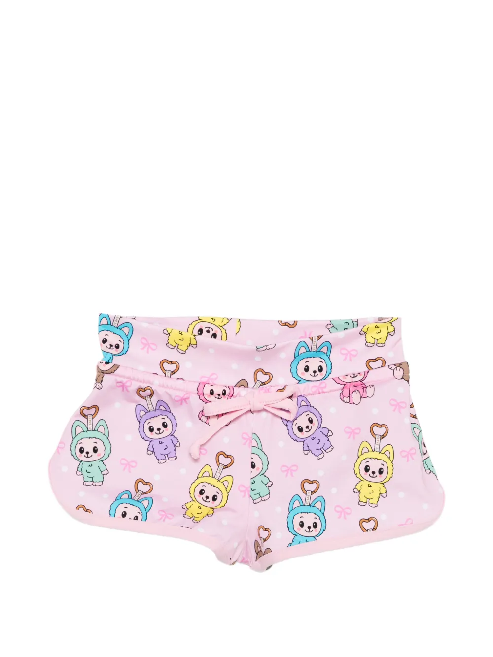 MC2 Saint Barth Kids Coco cartoon-print bikini bottoms - Rosa