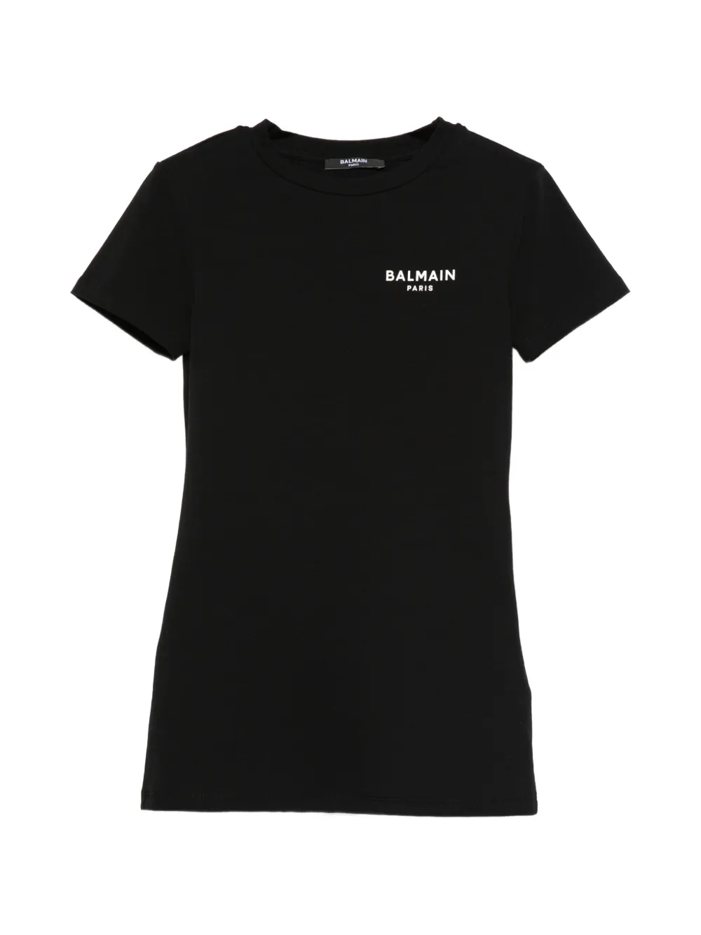 Balmain Kids logo-print T-shirt - Nero