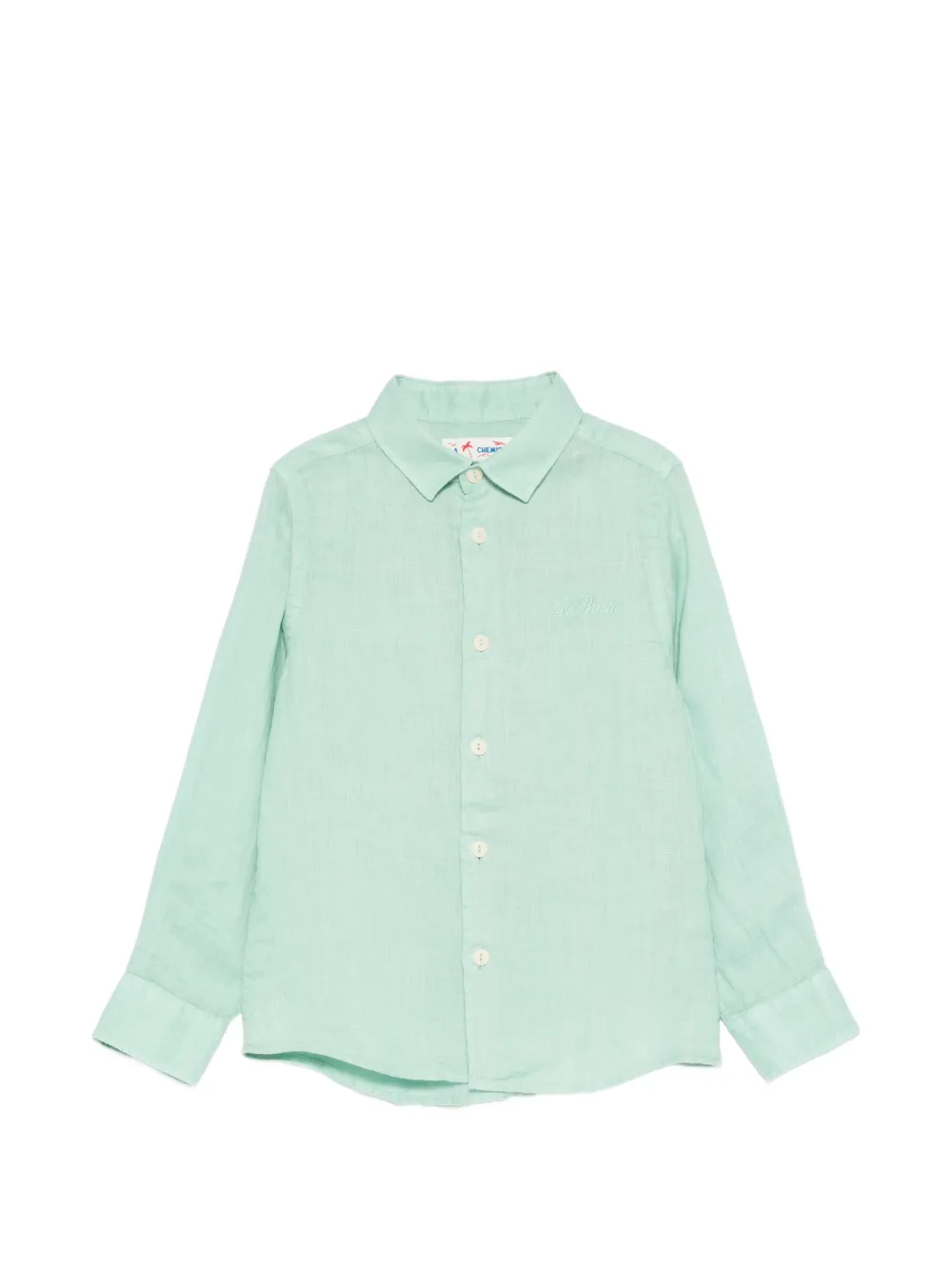 MC2 Saint Barth Kids long-sleeve shirt - Green