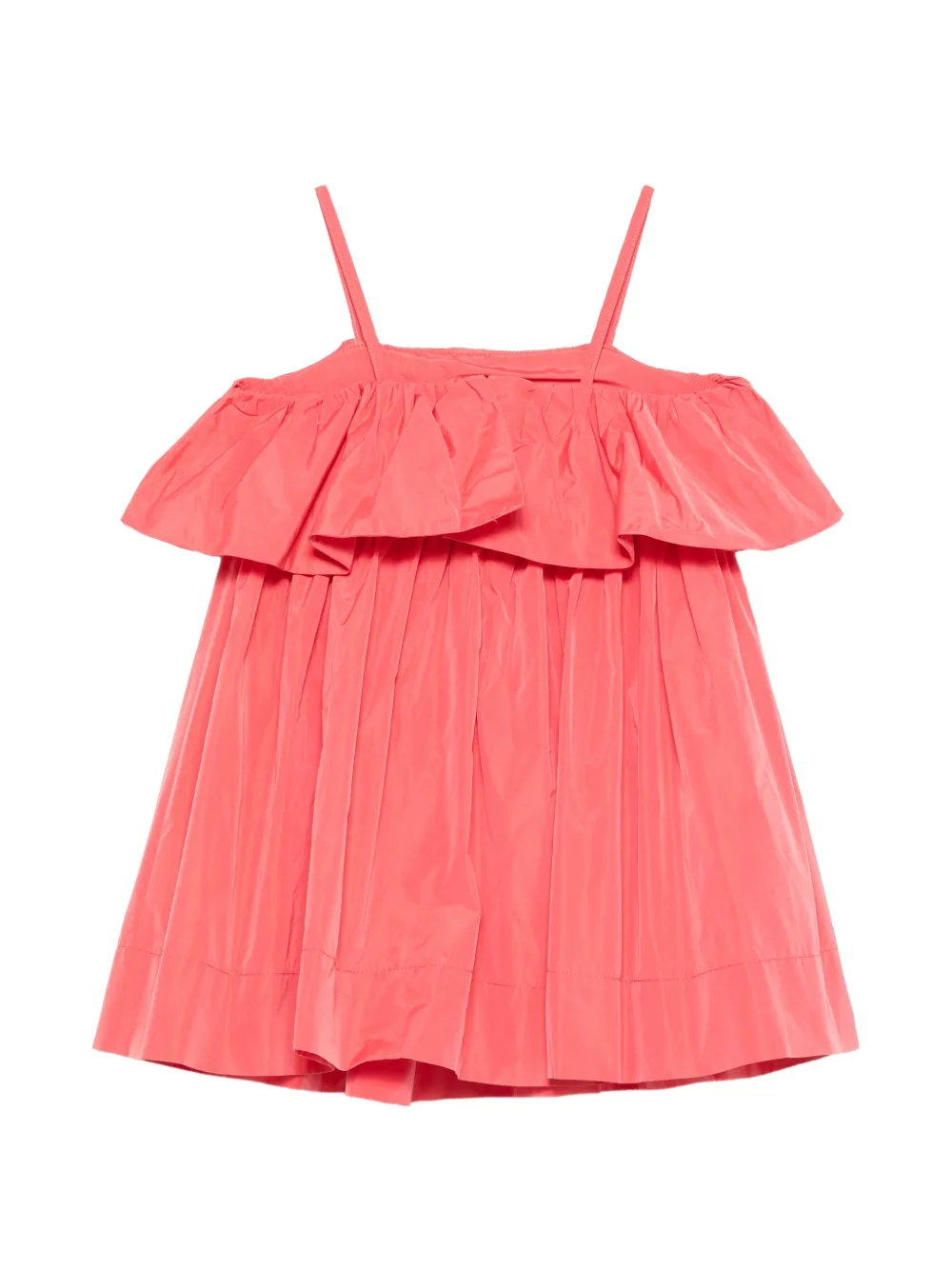 Stella McCartney Kids Jurk met ruches Roze