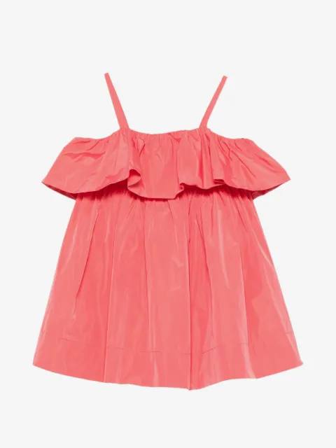Stella McCartney Kids vestido con volantes