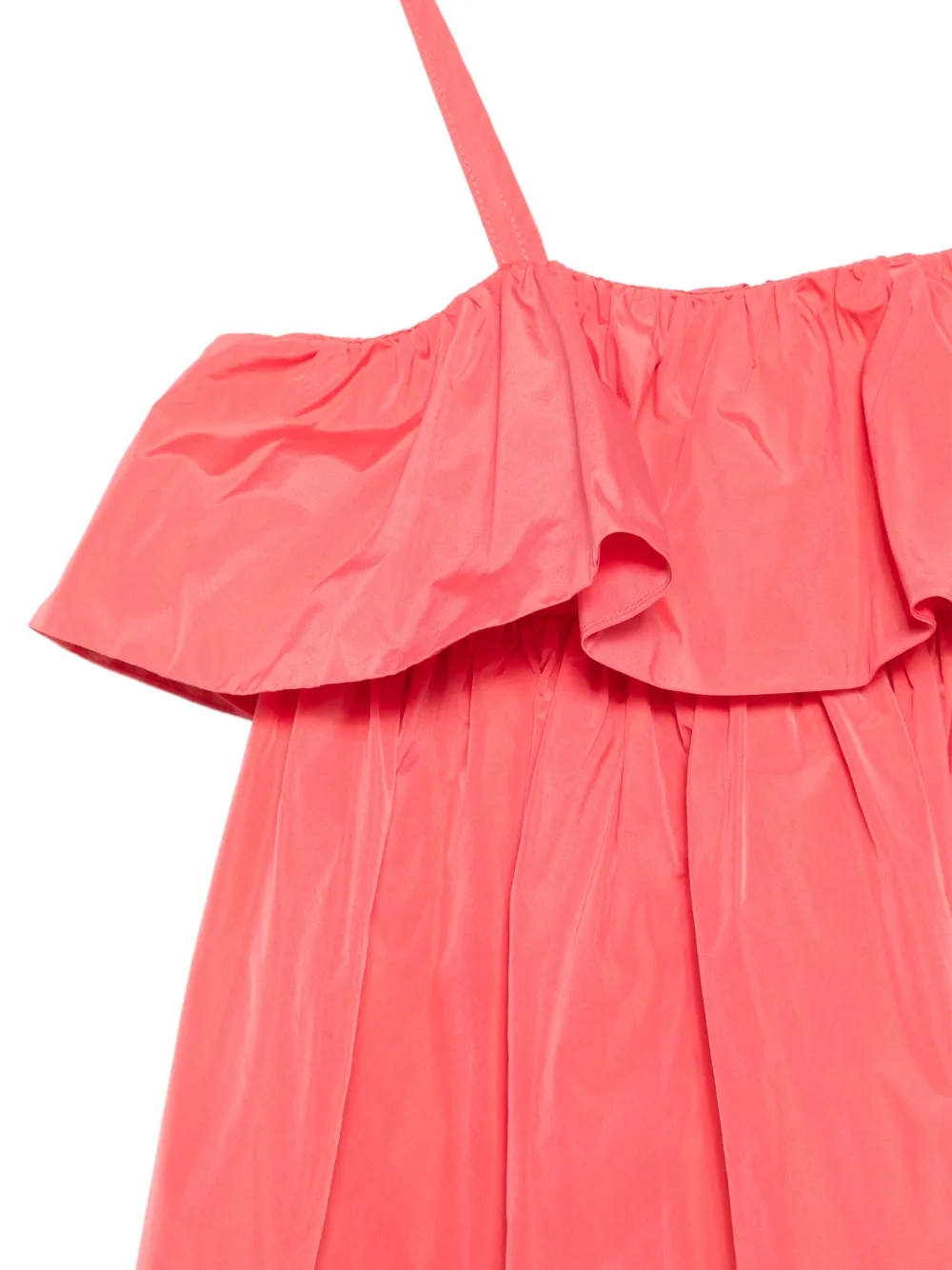 Stella McCartney Kids Jurk met ruches Roze