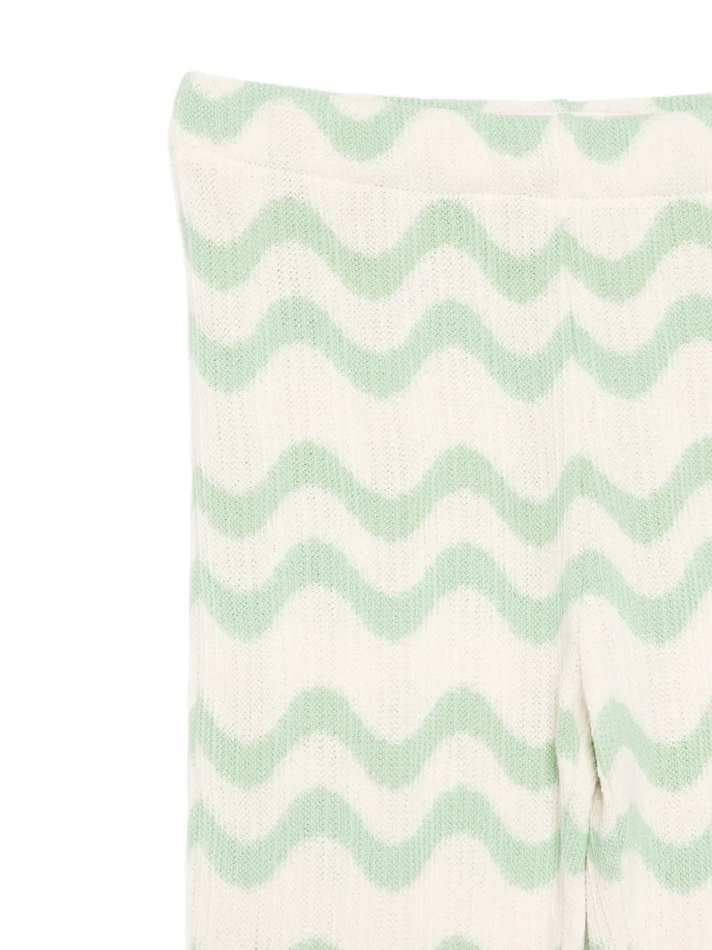 Gwenda Wave-Print Trousers