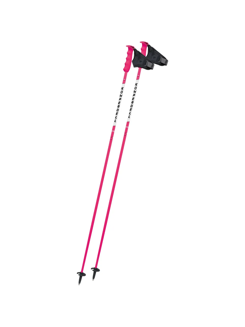 KOMPERDELL logo-print ski poles Roze
