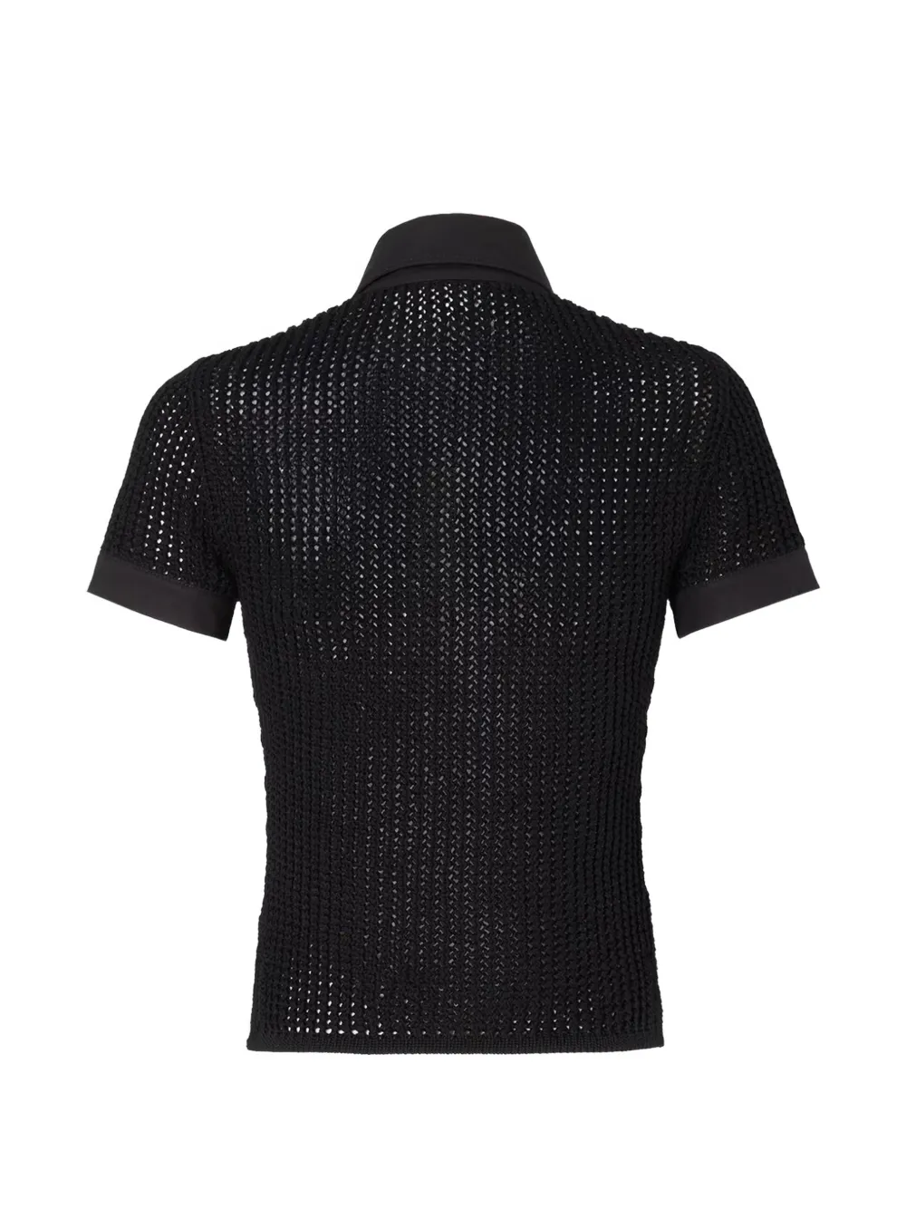  Fendi Buttoned Knitted Shirt - Black 