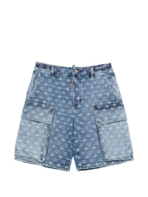 DSQUARED2 デニムショートパンツ | ブルー | FARFETCH JP