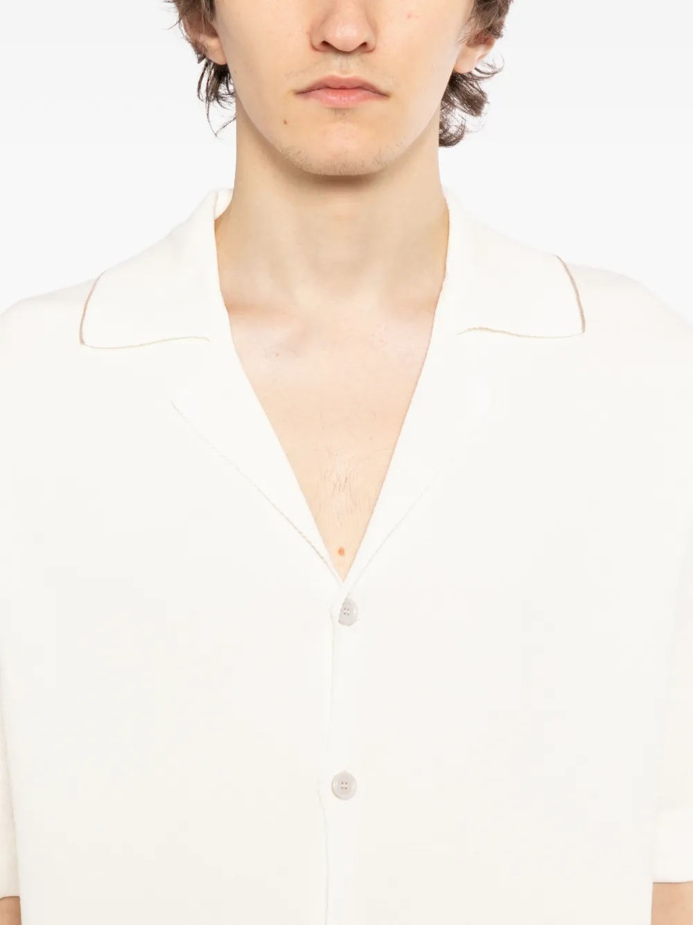 Lardini Katoenen overhemd Beige