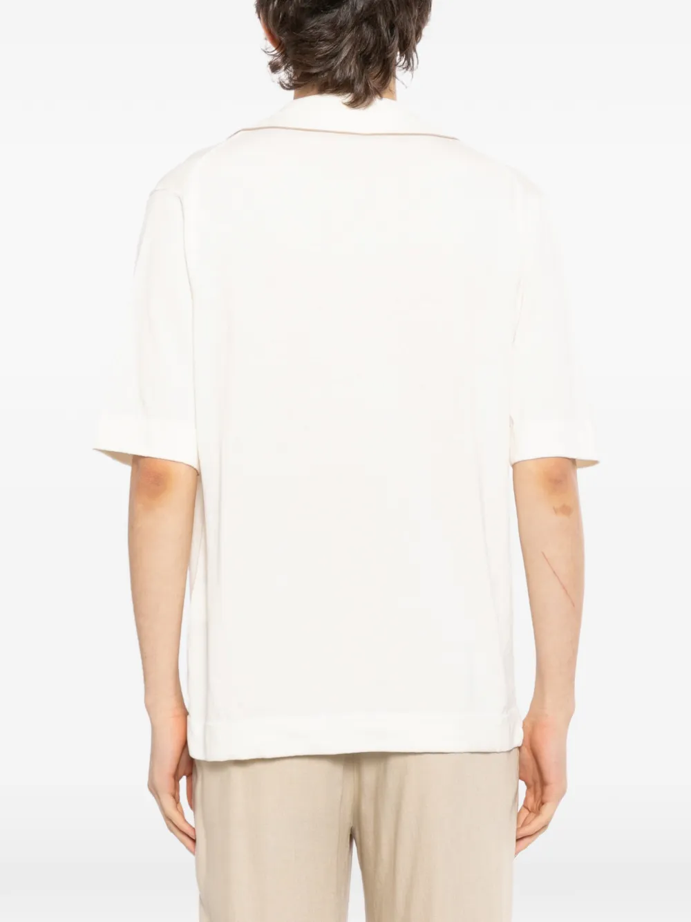 Lardini Katoenen overhemd Beige