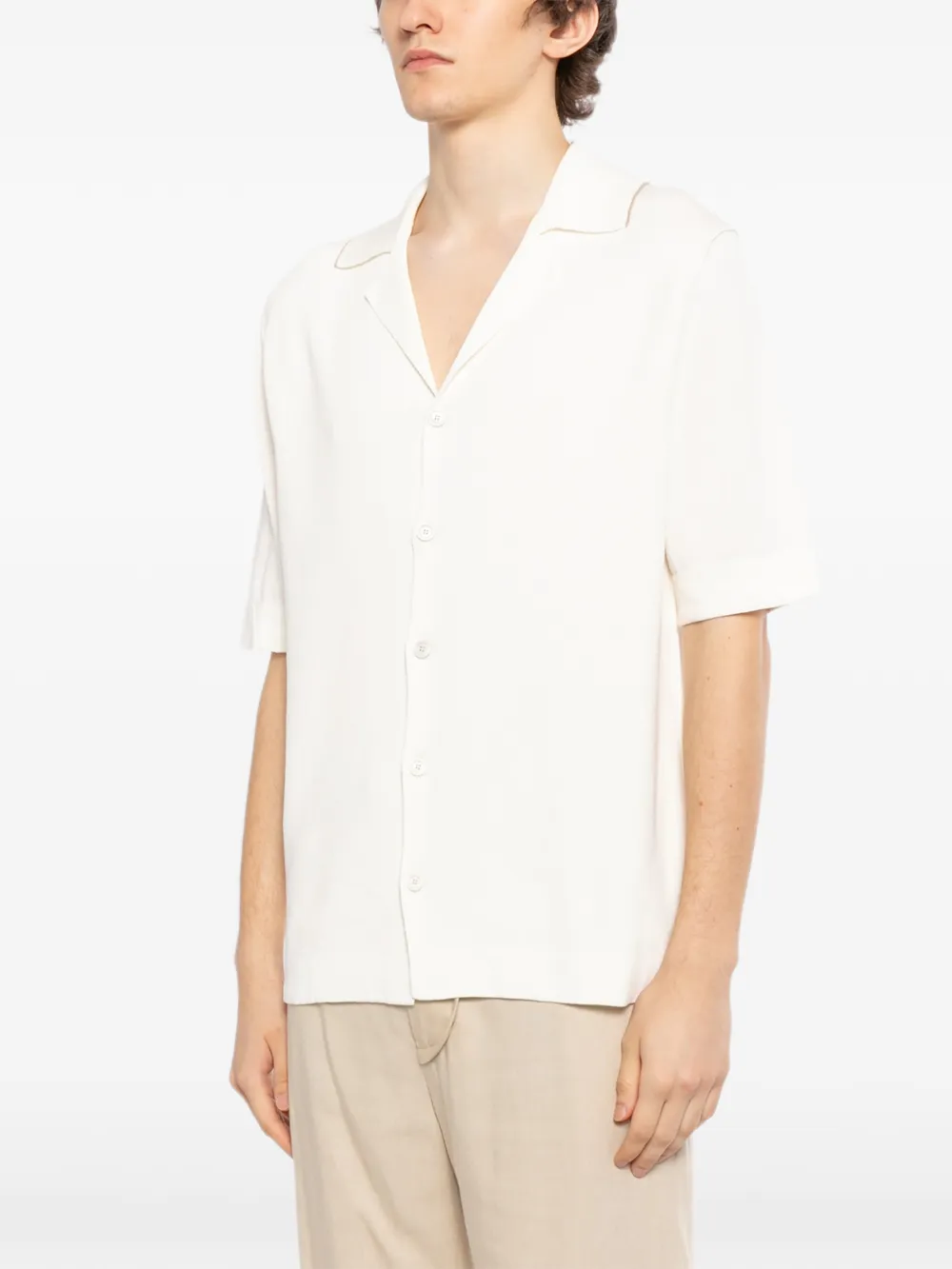 Lardini Katoenen overhemd Beige