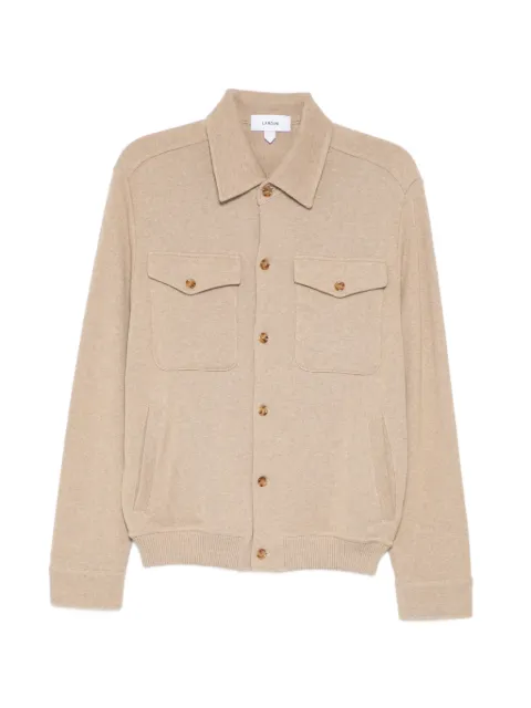Lardini cotton shirt jacket