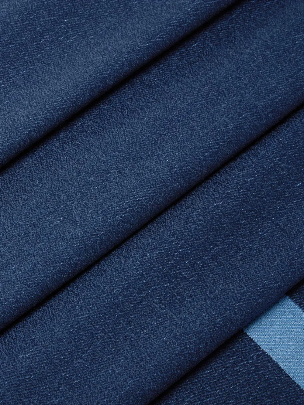 FENDI Sjaal met logodetail Blauw