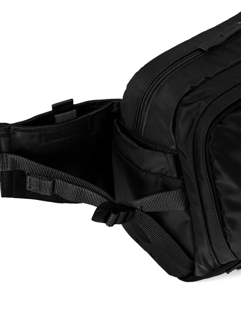 Porter-Yoshida & Co. Schoudertas met kettingdetail Zwart
