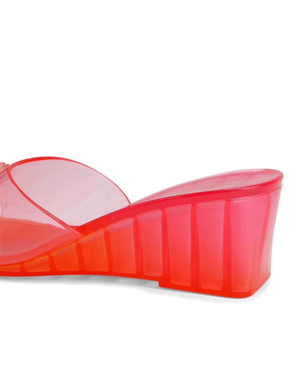 Kurt Geiger London Maddison sandalen met sleehak Wit