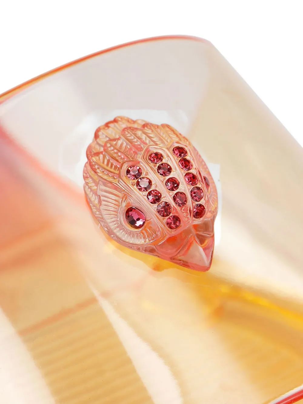 Kurt Geiger London Maddison sandalen met adelaarshoofd Roze