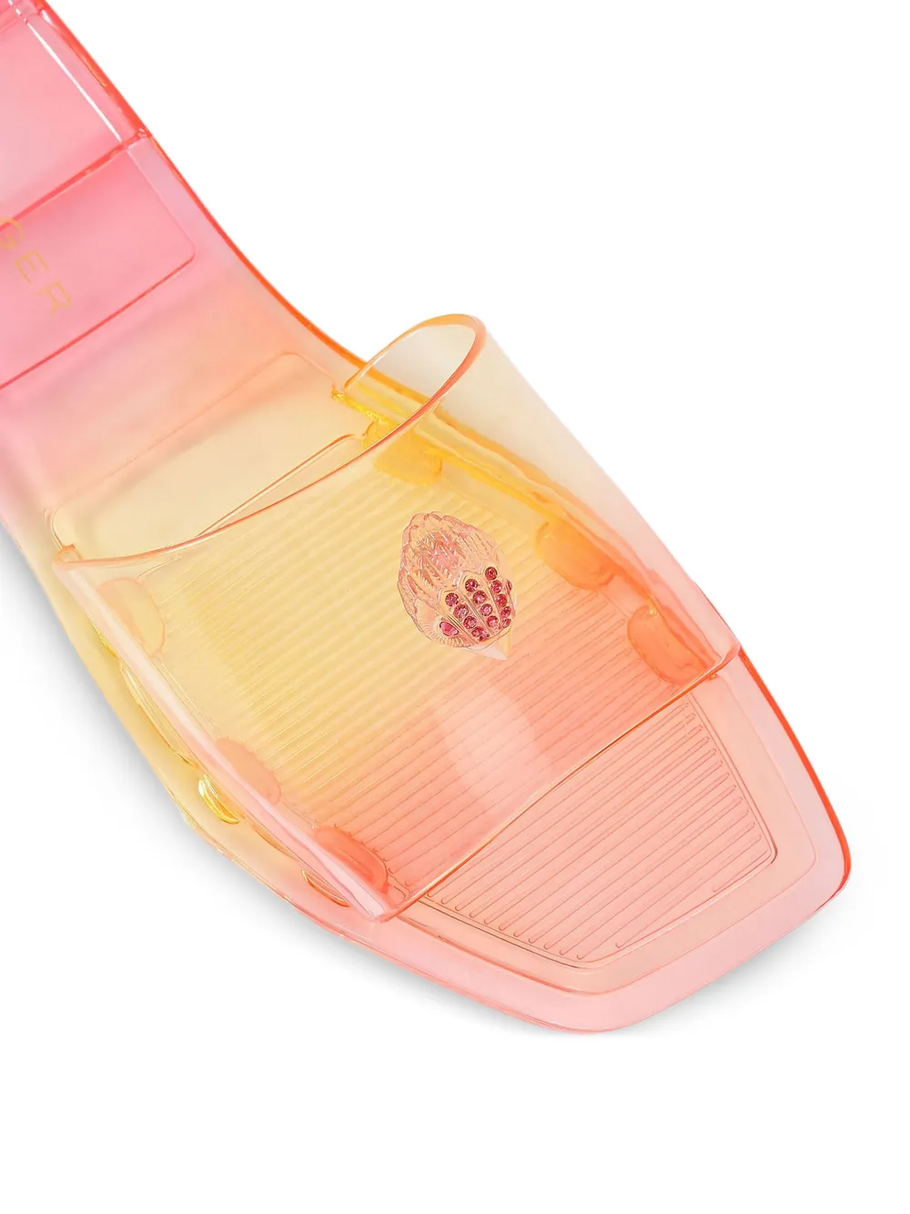 Kurt Geiger London Maddison sandalen met adelaarshoofd Roze