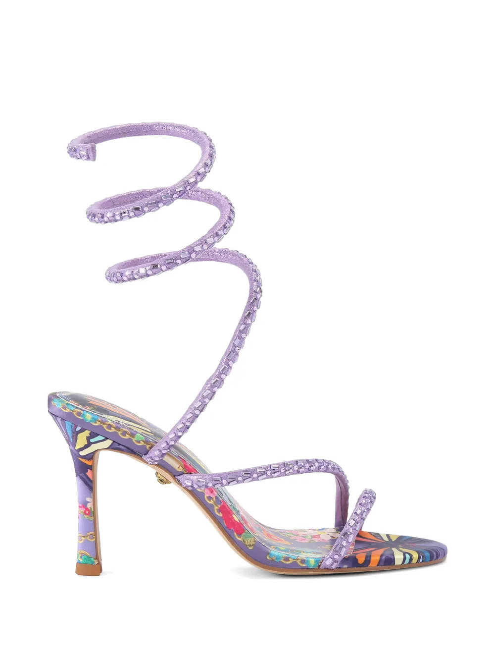 Kurt Geiger London Sandali Spiral con stampa - Viola