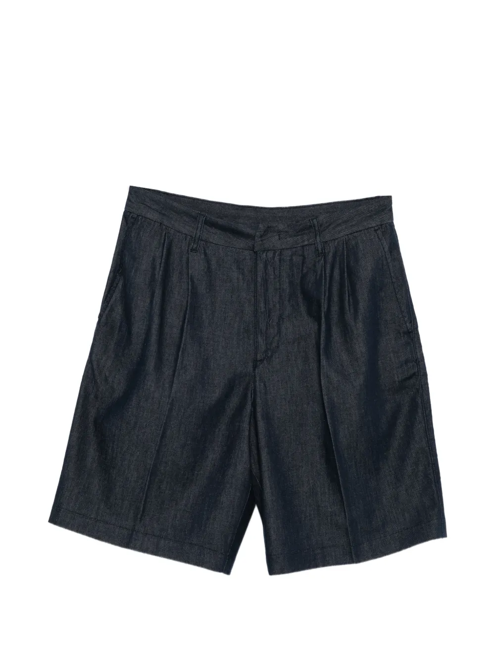 Emporio Armani Capsule pleated shorts - Blu