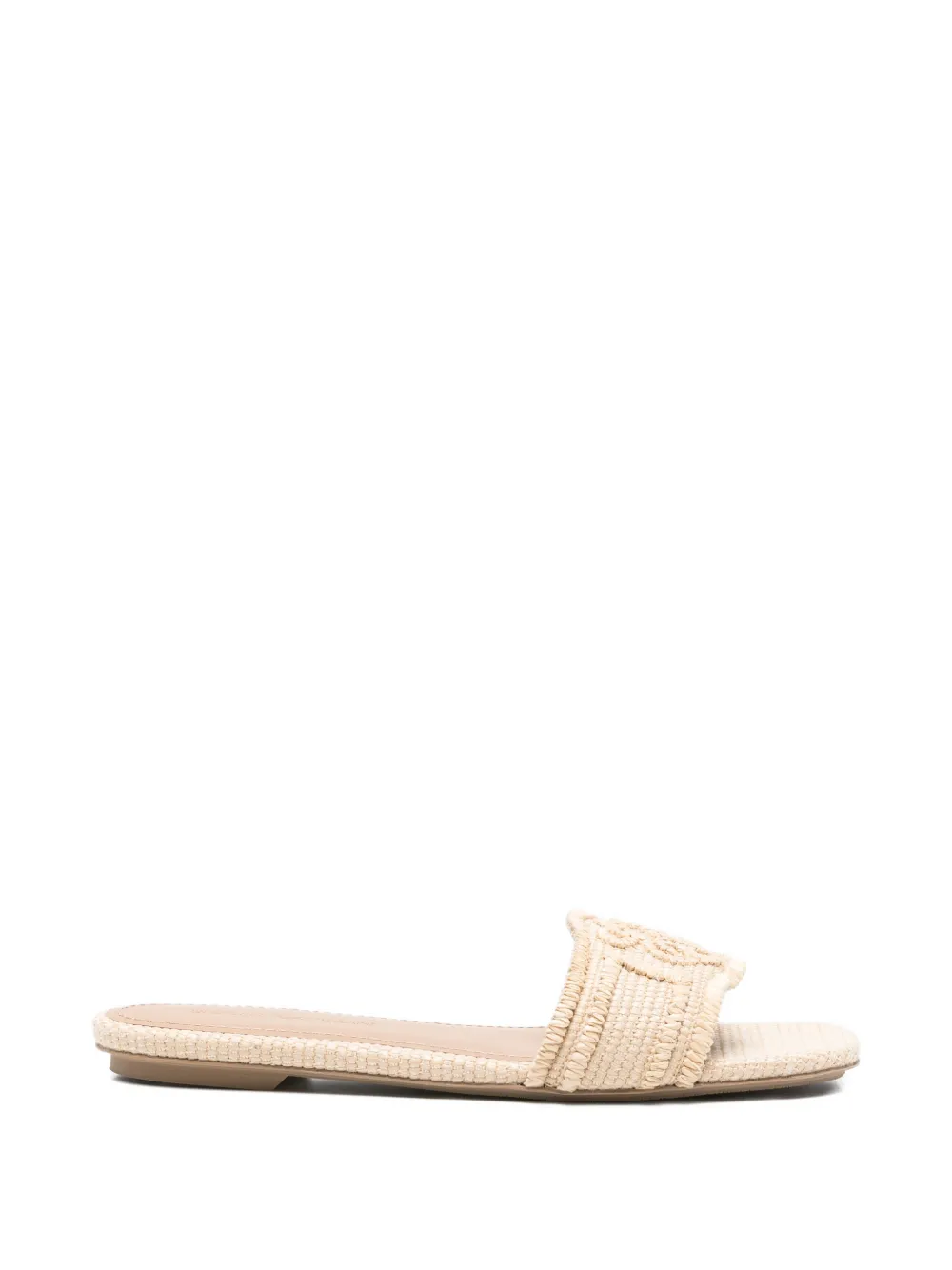 Emporio Armani Geweven sandalen Beige