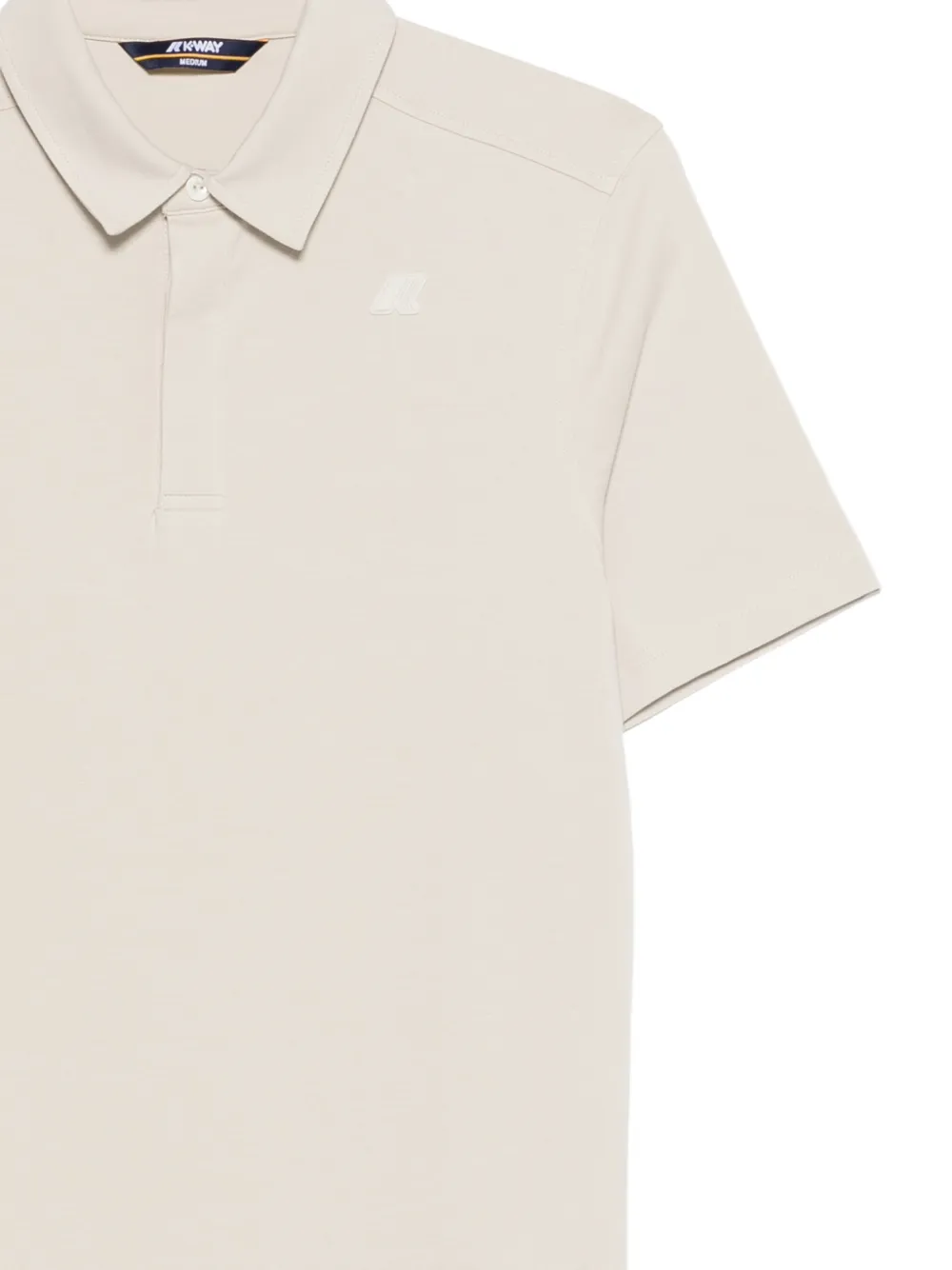 K-Way Poloshirt met korte mouwen Beige