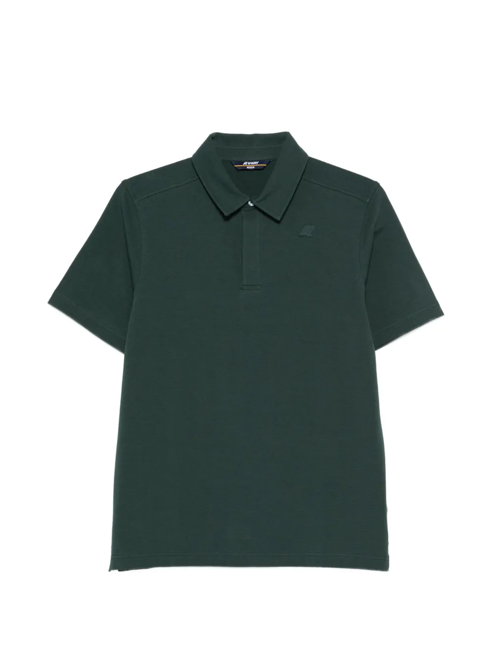 K-Way buttoned polo shirt - Verde