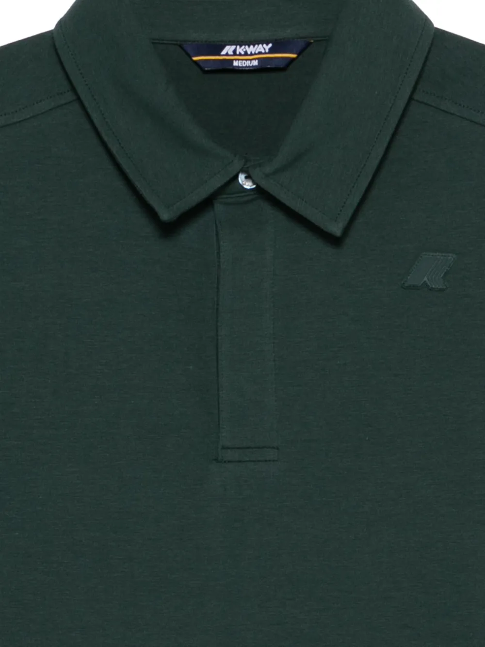  K-way Polo Con Botones - Verde 