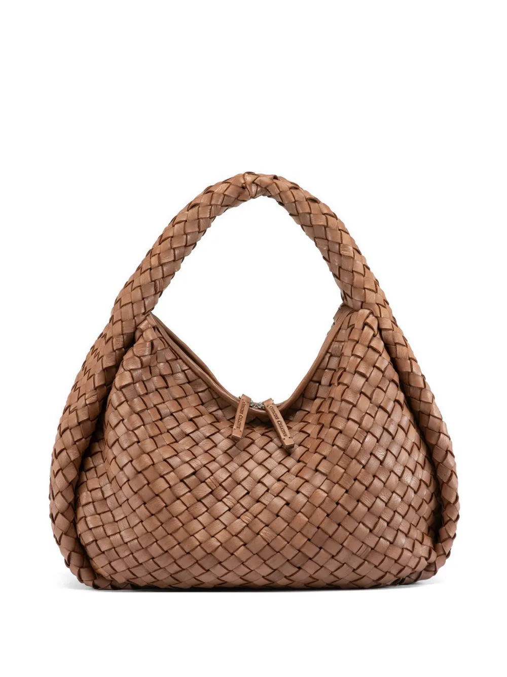 Officine Creative Bolina 148 woven leather bag - Marrone