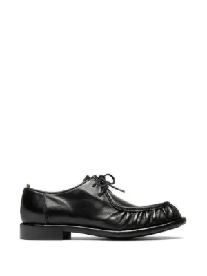 Kiko Kostadinov Embroidered Derby Shoes | Black | FARFETCH ZA
