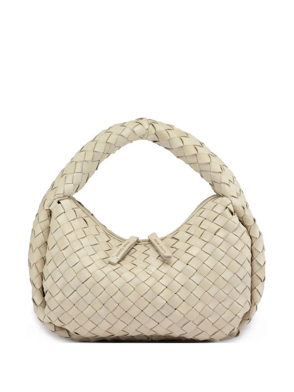 Officine Creative Bolina 144 woven leather bag - Toni neutri