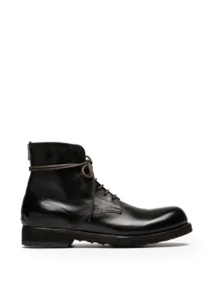 Bally レースアップ レザーブーツ | ブラック | FARFETCH JP