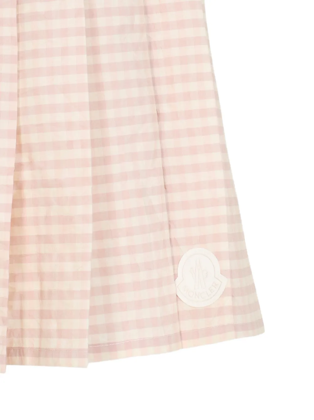 Moncler Gingham plooirok Roze
