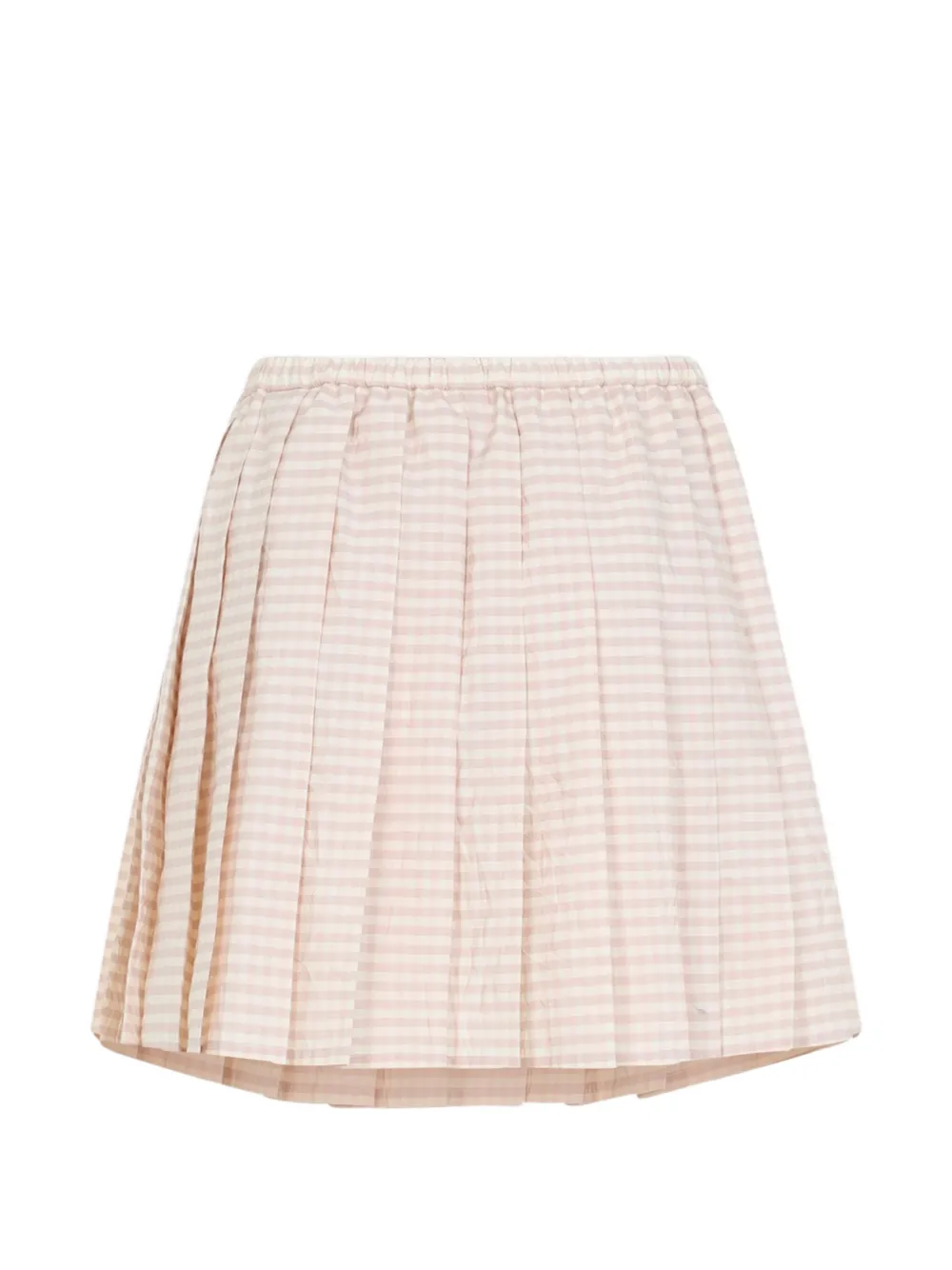 Moncler Gingham plooirok Roze