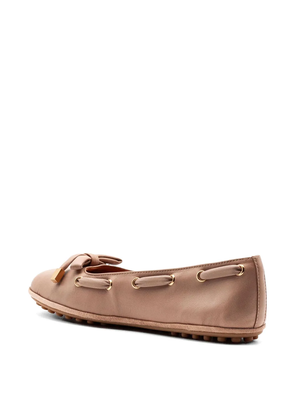 Tod's Ballerina's met strikdetail Beige