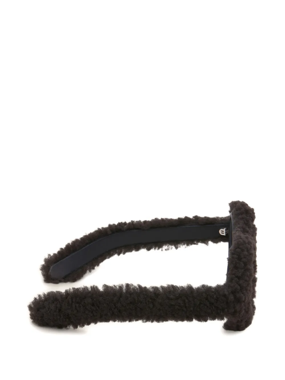 Marni Furry Jantu zonnebril Zwart