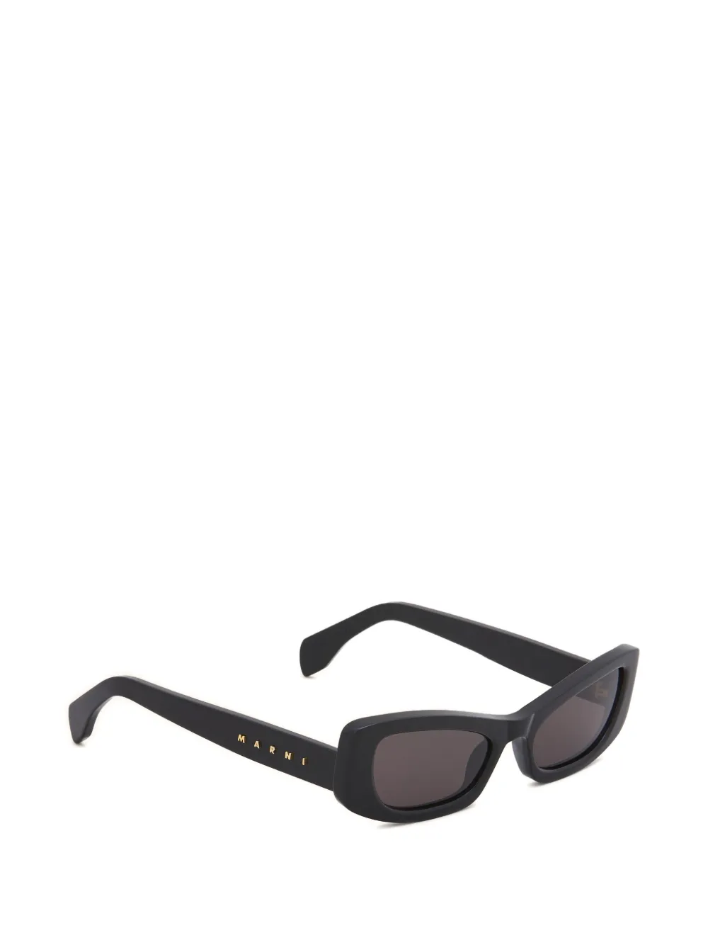  Marni Nyami Rectangular Butterfly Sunglasses - Black 