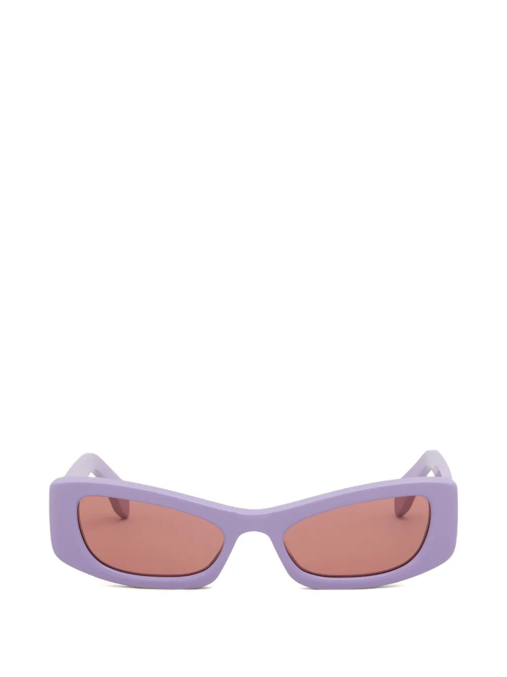 Marni Nyama rectangular butterfly sunglasses - Viola