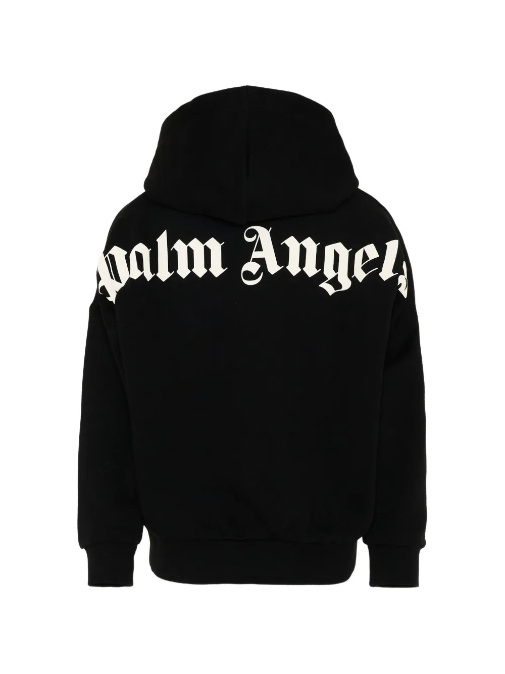 Palm Angels Kids Hoodie met logoprint Zwart