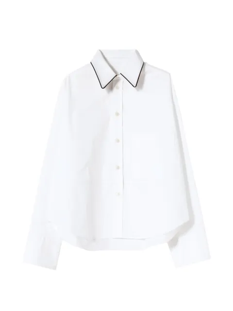 Plan C buttoned collar shirt