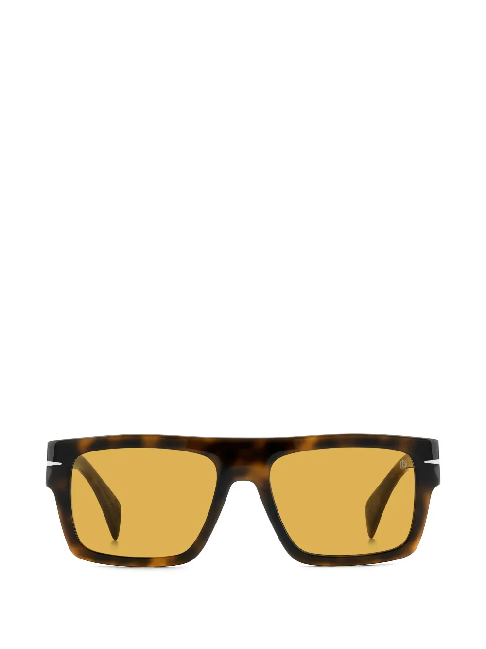 Eyewear by David Beckham square-frame sunglasses - Marrone