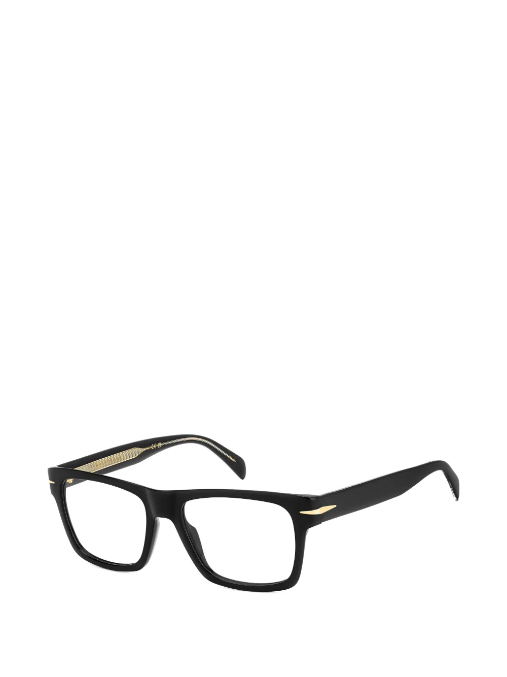  Eyewear By David Beckham Square-frame Glasses - Black 