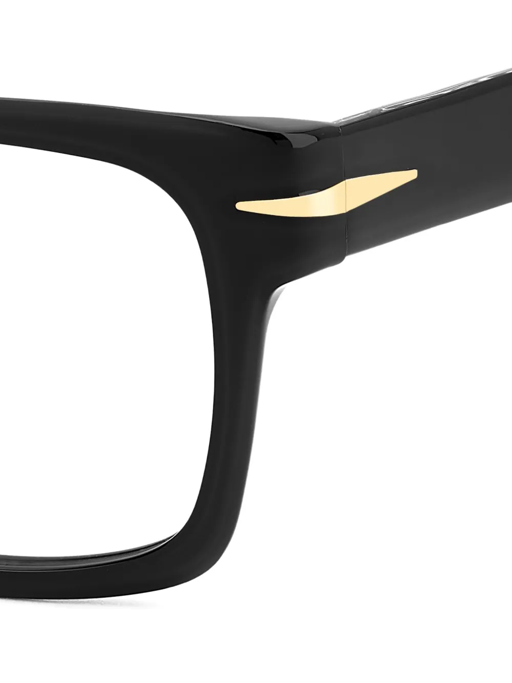  Eyewear By David Beckham Square-frame Glasses - Black 