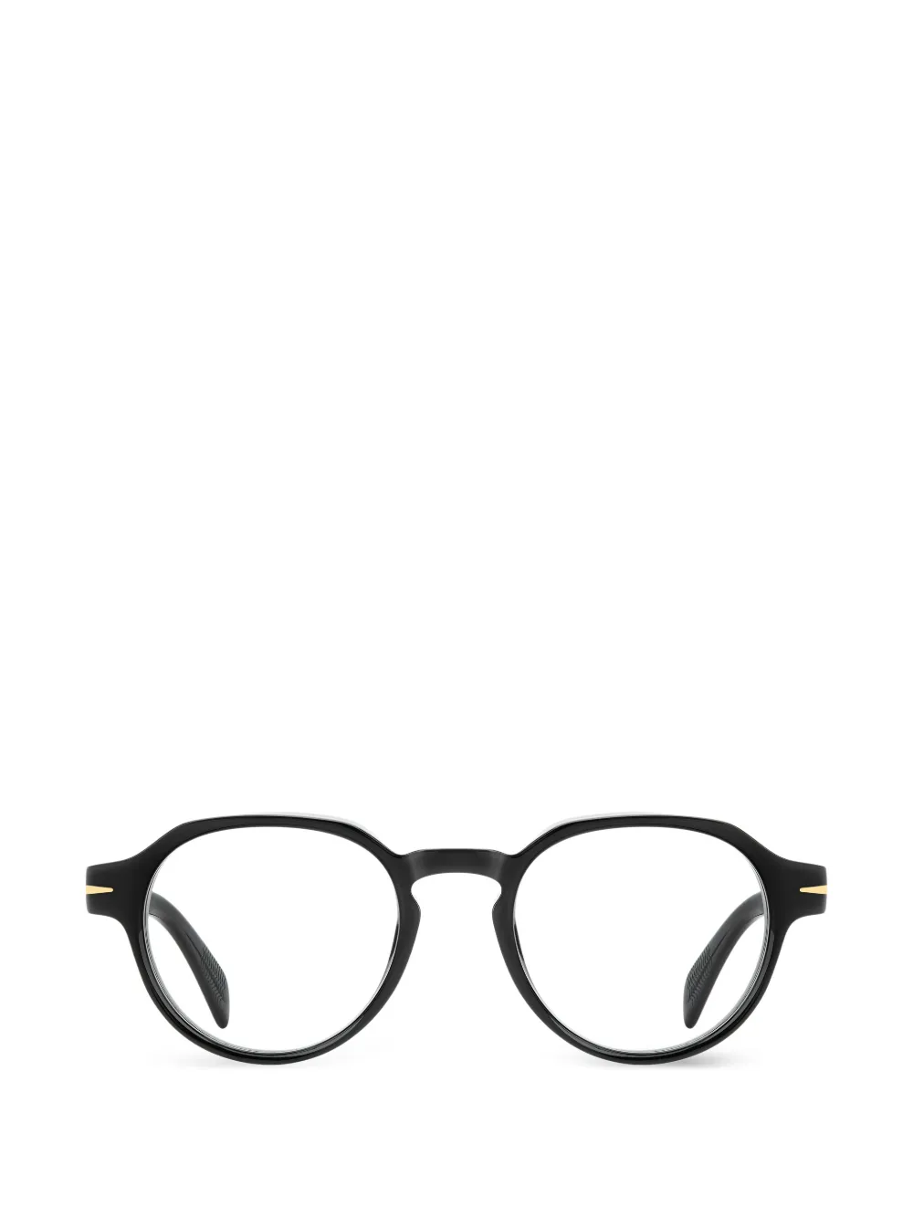 Eyewear by David Beckham round-frame glasses - Nero