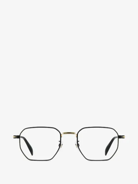 Eyewear by David Beckham geometric-frame metal glasses