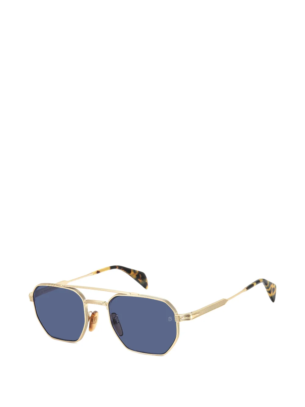 Eyewear by David Beckham geometric-frame sunglasses - Oro