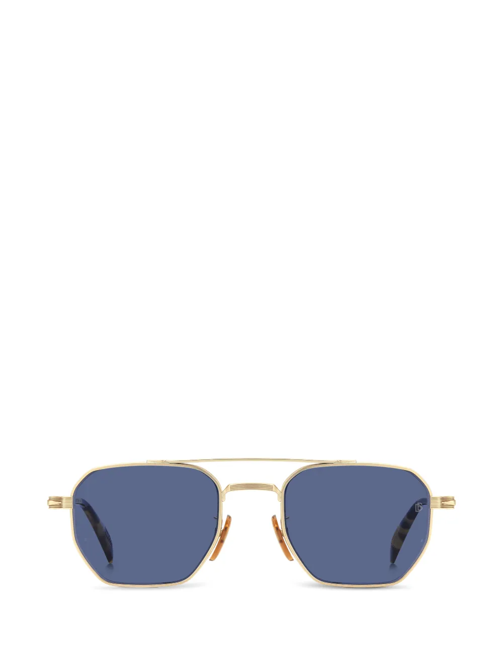 Eyewear by David Beckham geometric-frame sunglasses - Oro