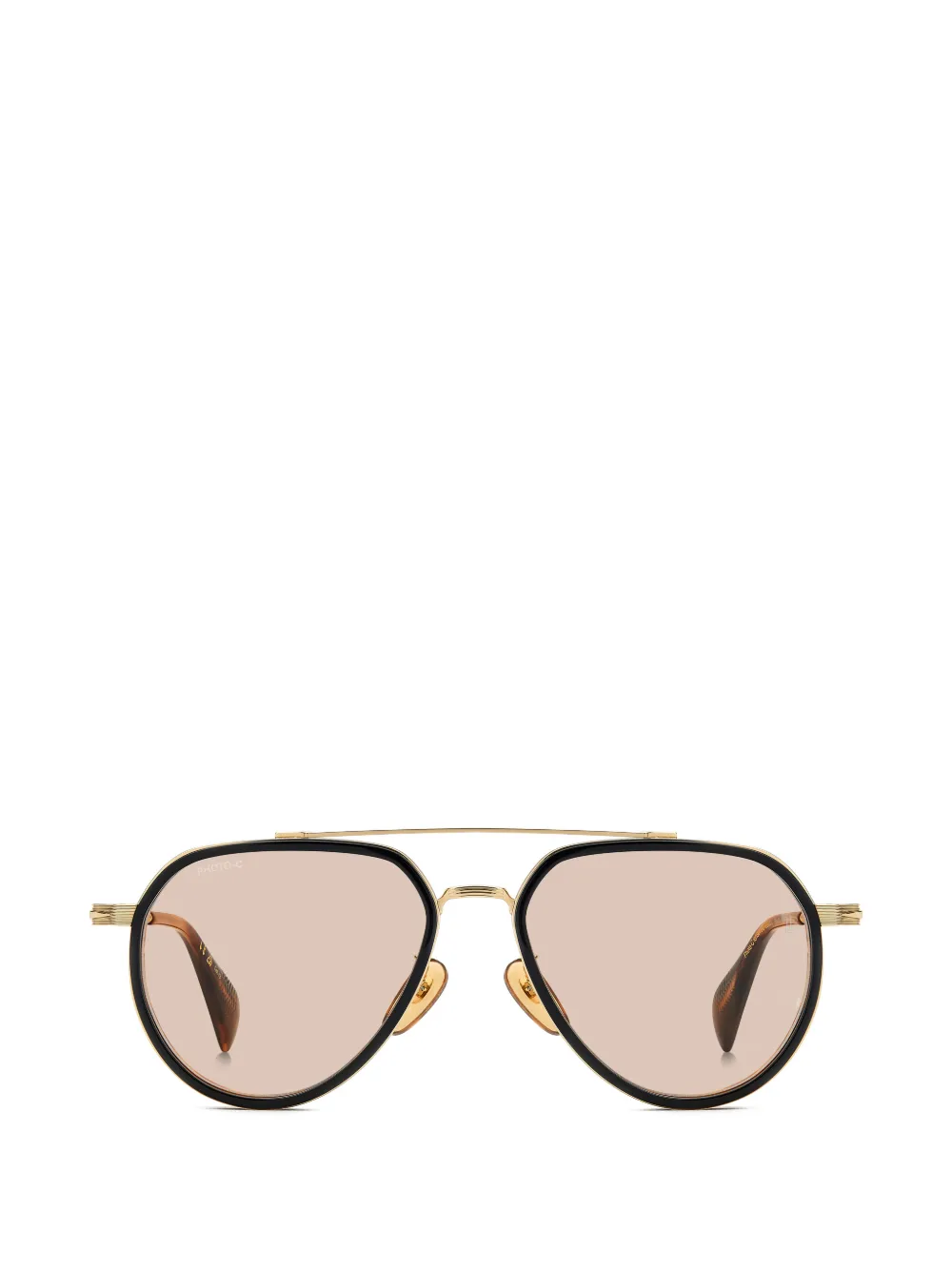 Eyewear by David Beckham pilot-frame sunglasses - Oro