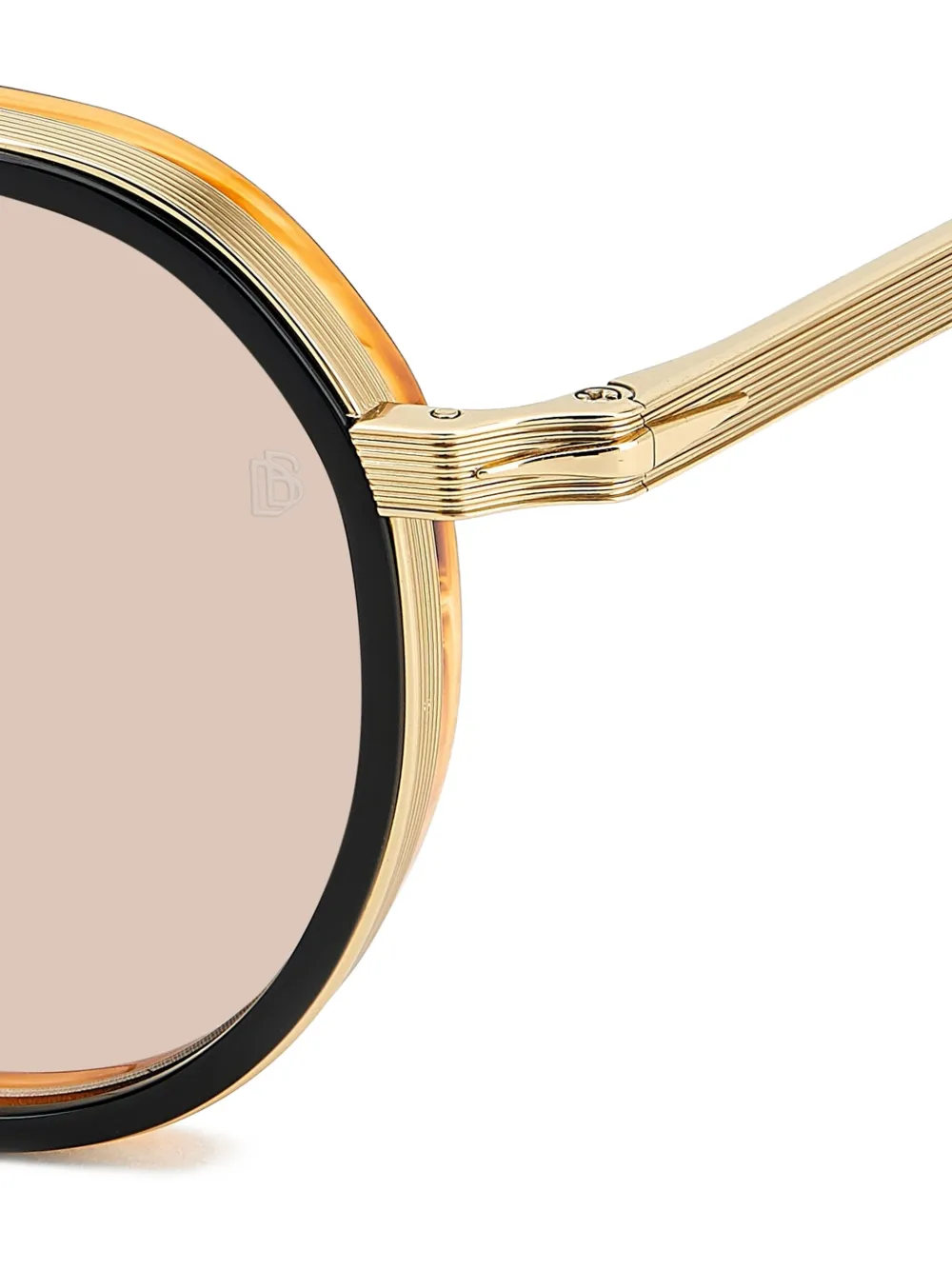 Eyewear by David Beckham Zonnebril met piloten montuur Goud