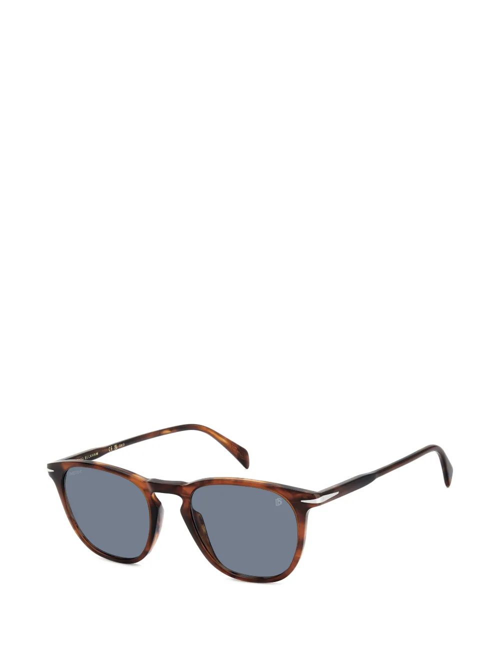 Eyewear by David Beckham Bril met rond montuur Bruin
