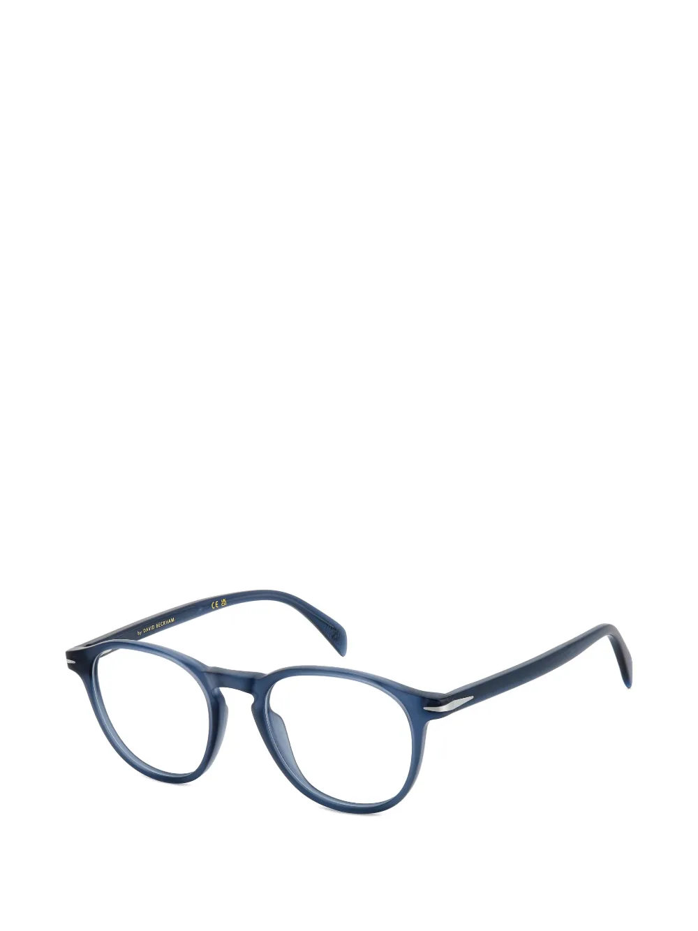  Eyewear By David Beckham Round-frame Glasses - Blue 