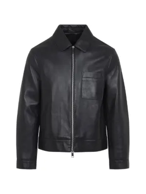 Sacai レザージャケット | ブラック | FARFETCH JP
